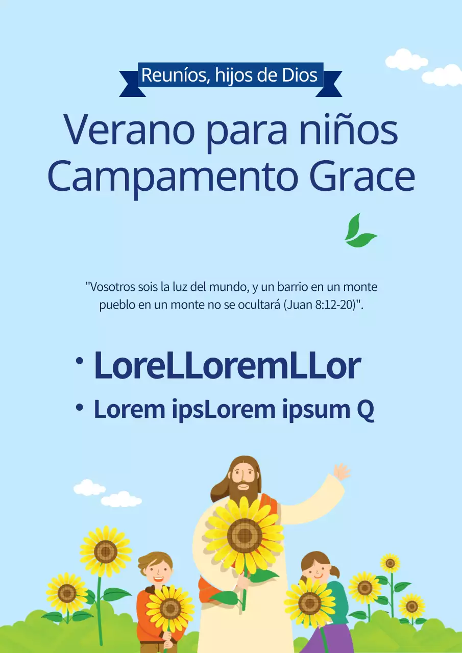 Campamentos de verano para niños de la Iglesia