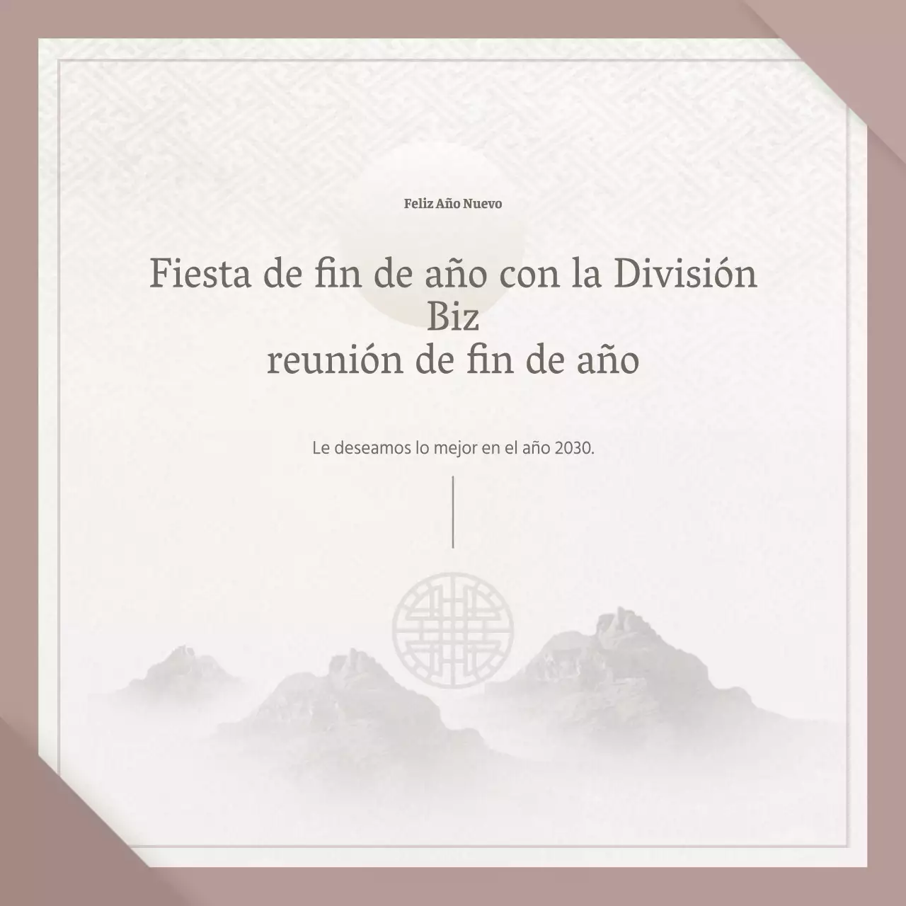 Reuniones de fin de año