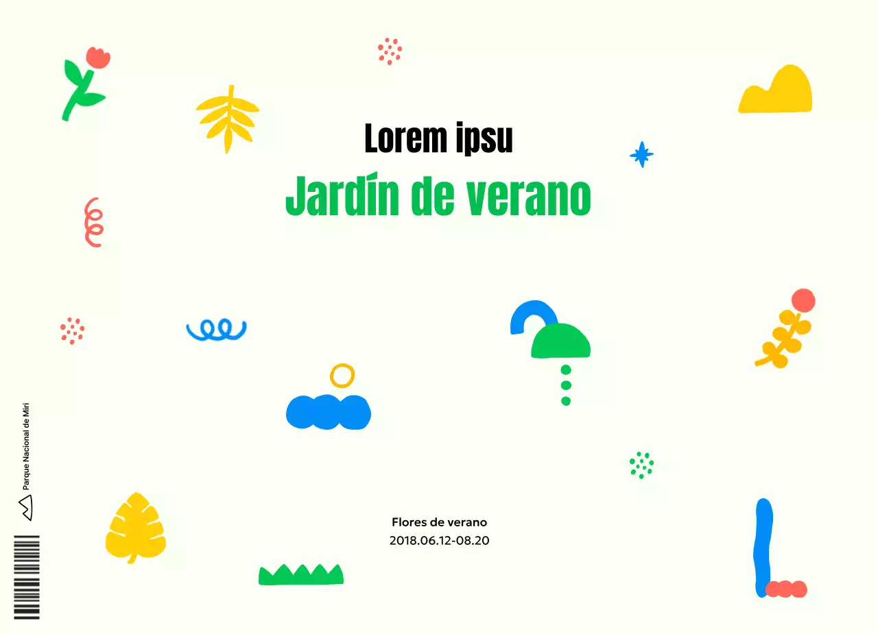 Promocione su exposición con simpáticas ilustraciones