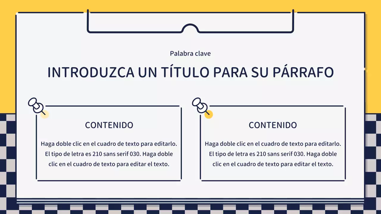 Presentación sobre el diseño de iconos bonitos y básicos en verde y amarillo