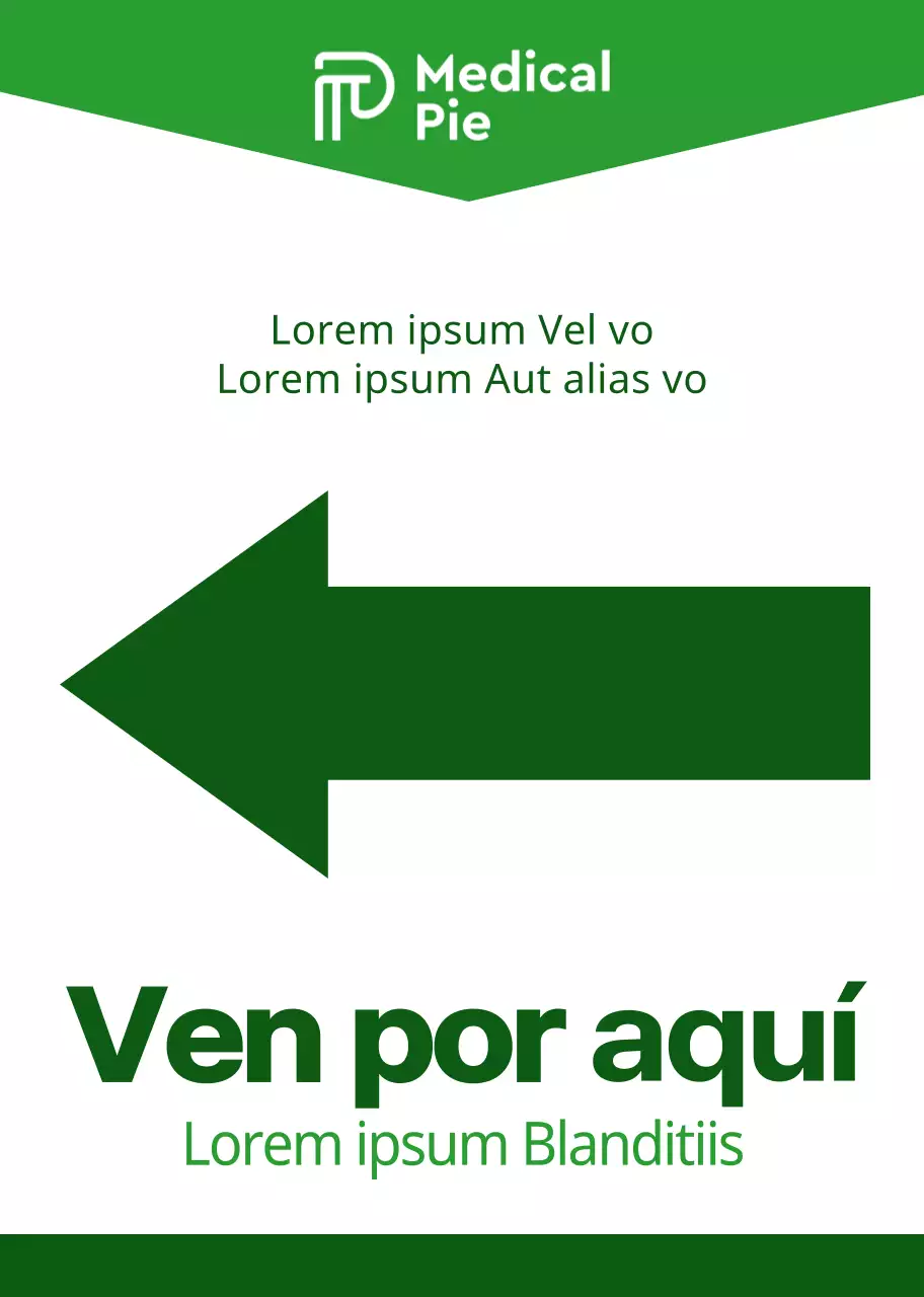 Combinación sencilla y limpia de flechas y texto en verde y verde lima Estilo de presentación Cómo llegar al seminario