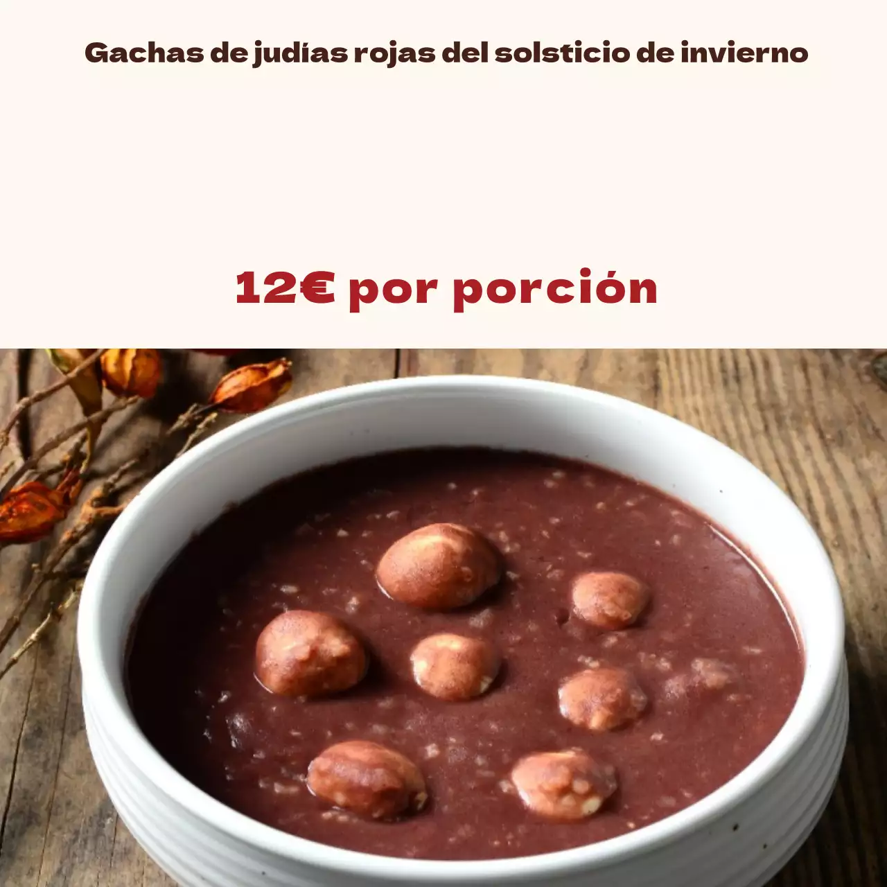 41670_Gachas de judías rojas de Dongji