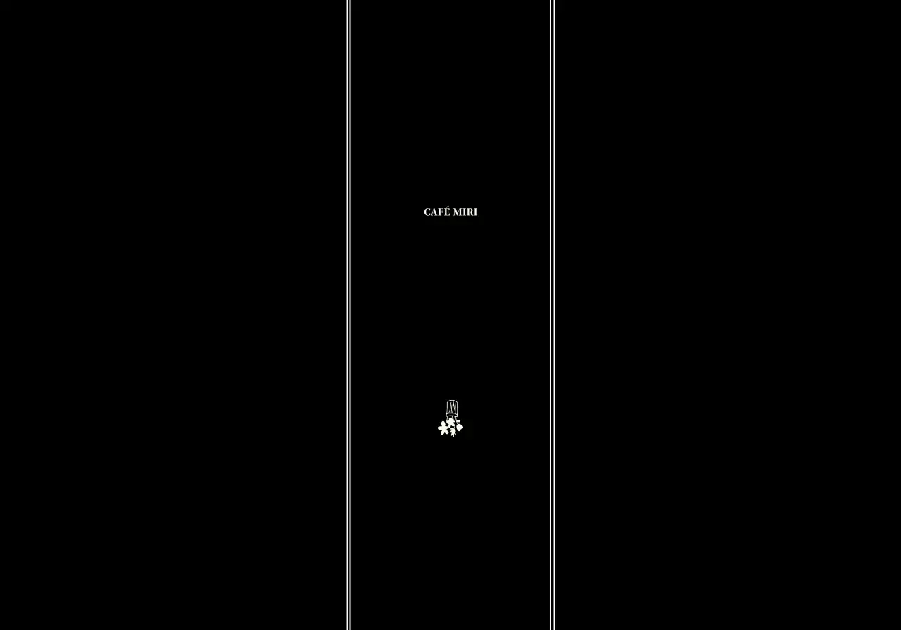 Concepto de cafetería con emotivas y lujosas ilustraciones lineales en marfil y negro