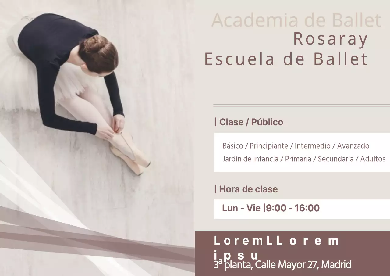 Escuela de ballet