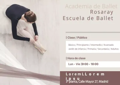 Escuela de ballet