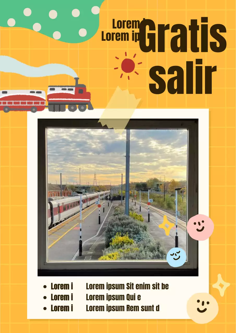 Sobre el concurso de fotografía del tren naranja y kitsch