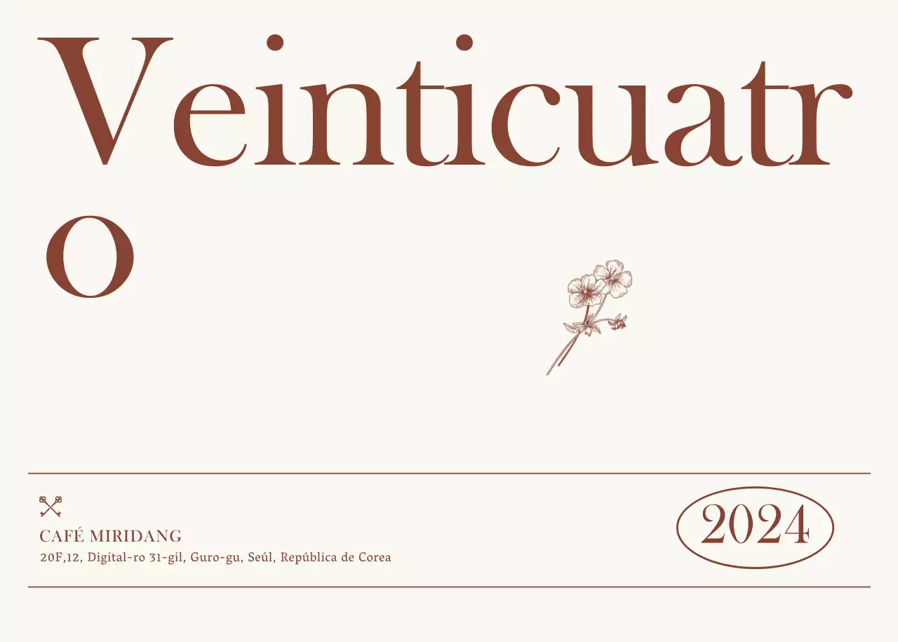 Emocionante diseño fotográfico de café en beige y marrón