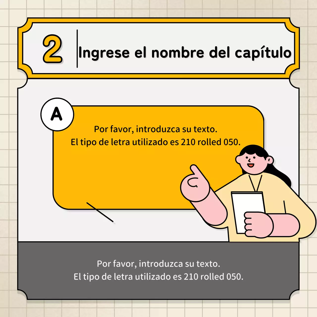 Burbujas de diálogo en azul claro y amarillo y un bonito estilo de ilustración