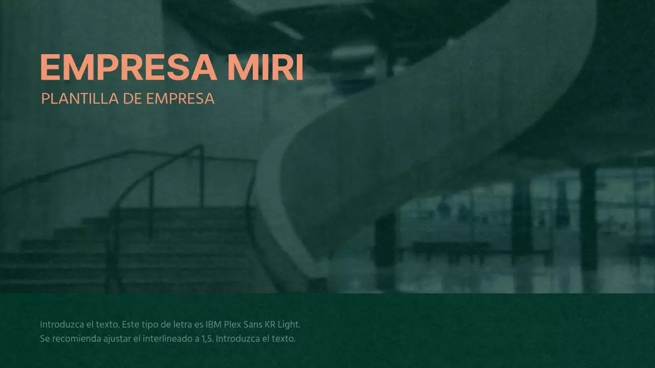 Plan de negocio de concepto texturizado en verde y naranja