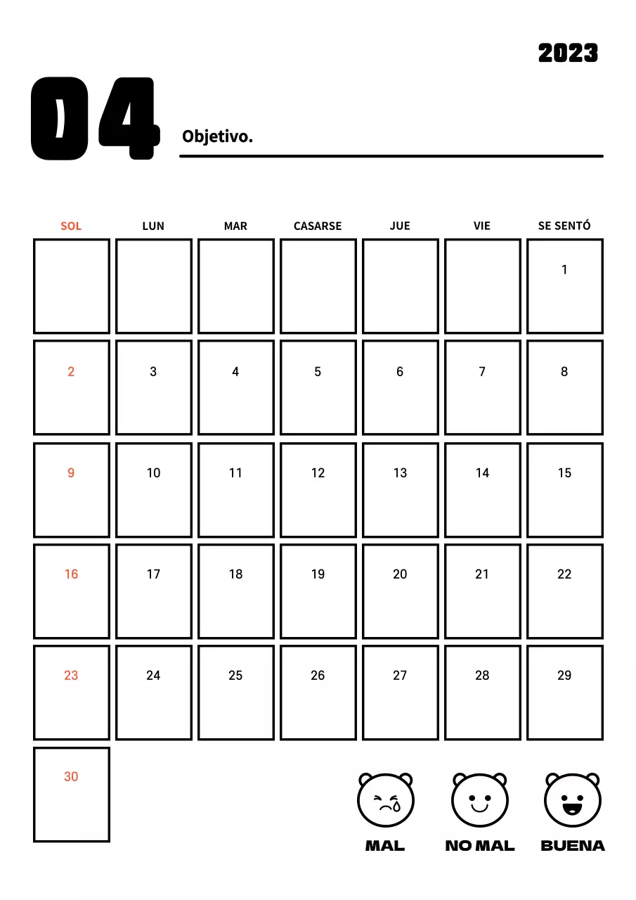 Seguimiento de objetivos de Año Nuevo con líneas limpias