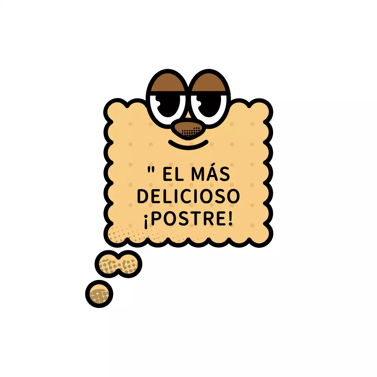 Una serie de simpáticos y modernos artículos de cafetería al estilo de los personajes de galletas y tazas