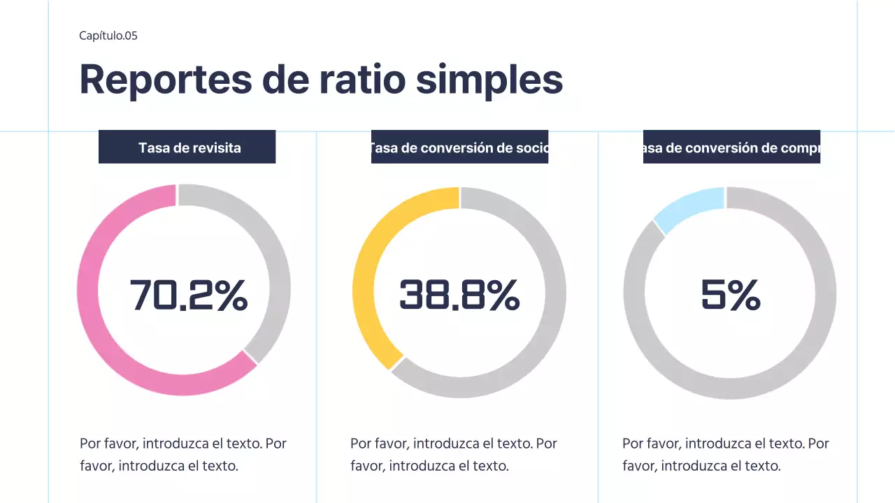Infografía empresarial sencilla con toques rosas sobre fondo blanco