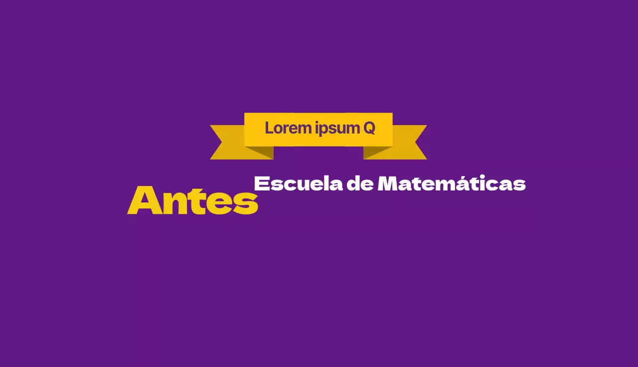 Escuela de Matemáticas
