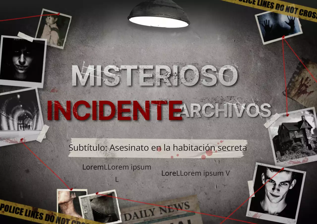 Anatomía de Grey Case File Concept Session Card