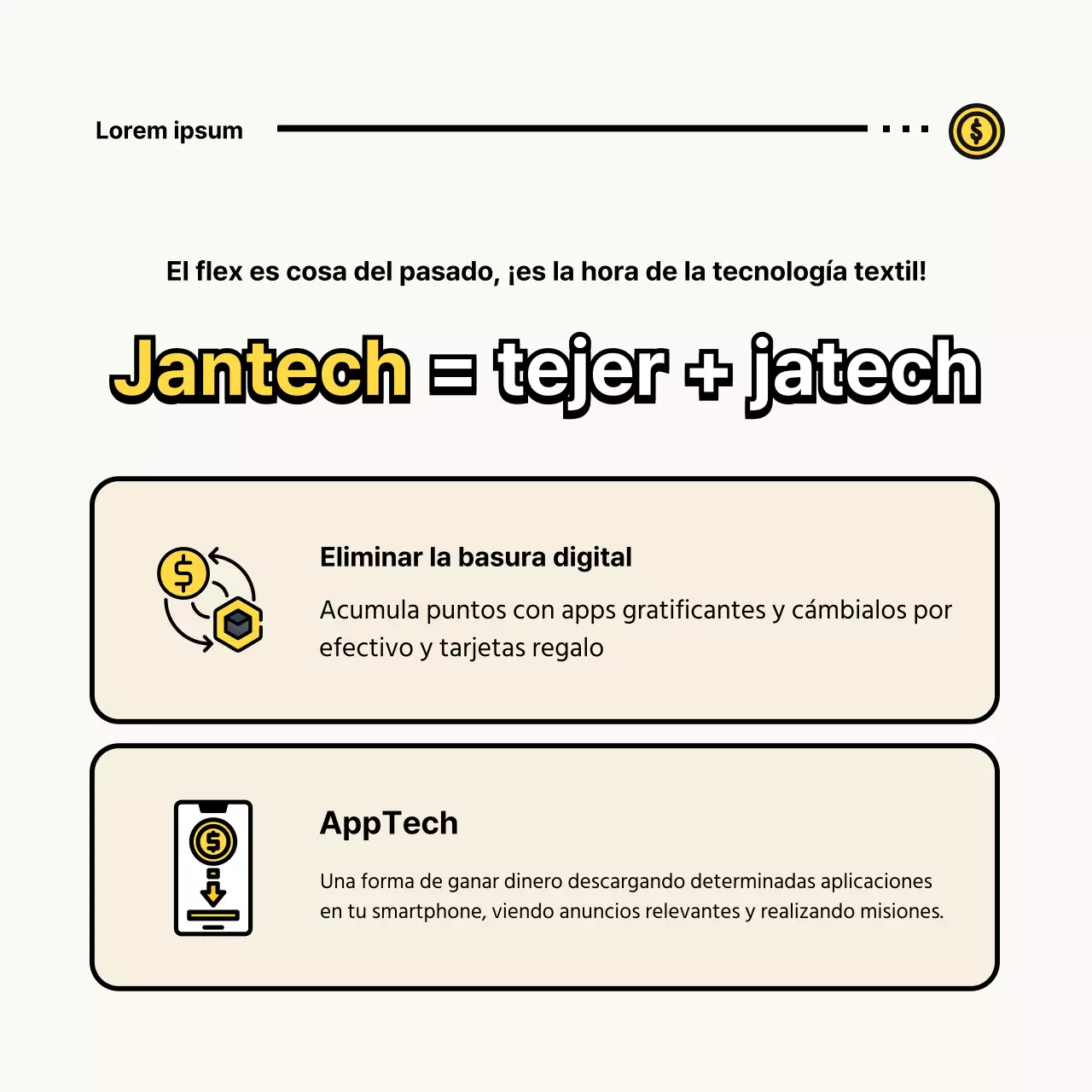 Camisetas de universitarios con simpáticas ilustraciones amarillas