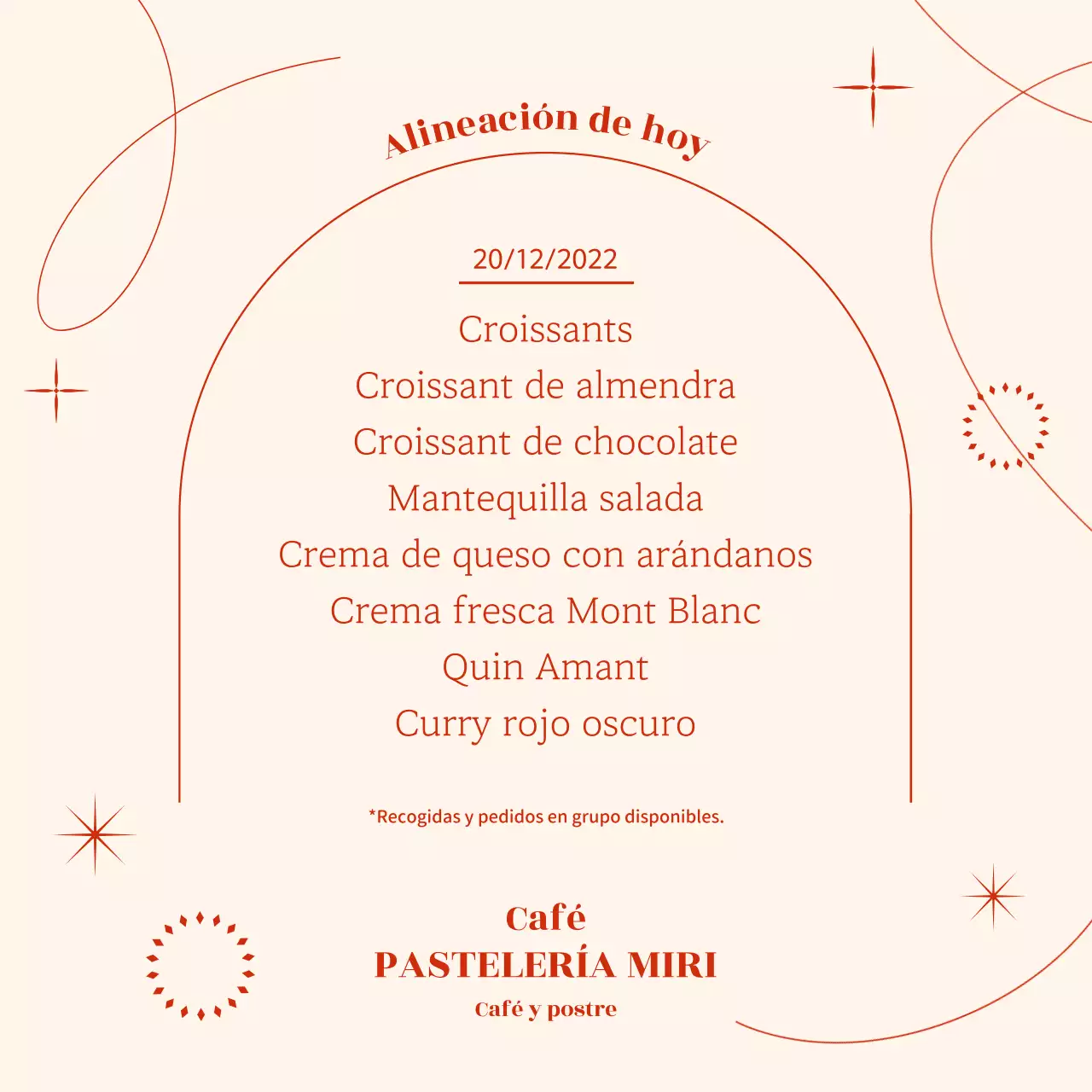 Línea Beige Bakery InstagramFeed