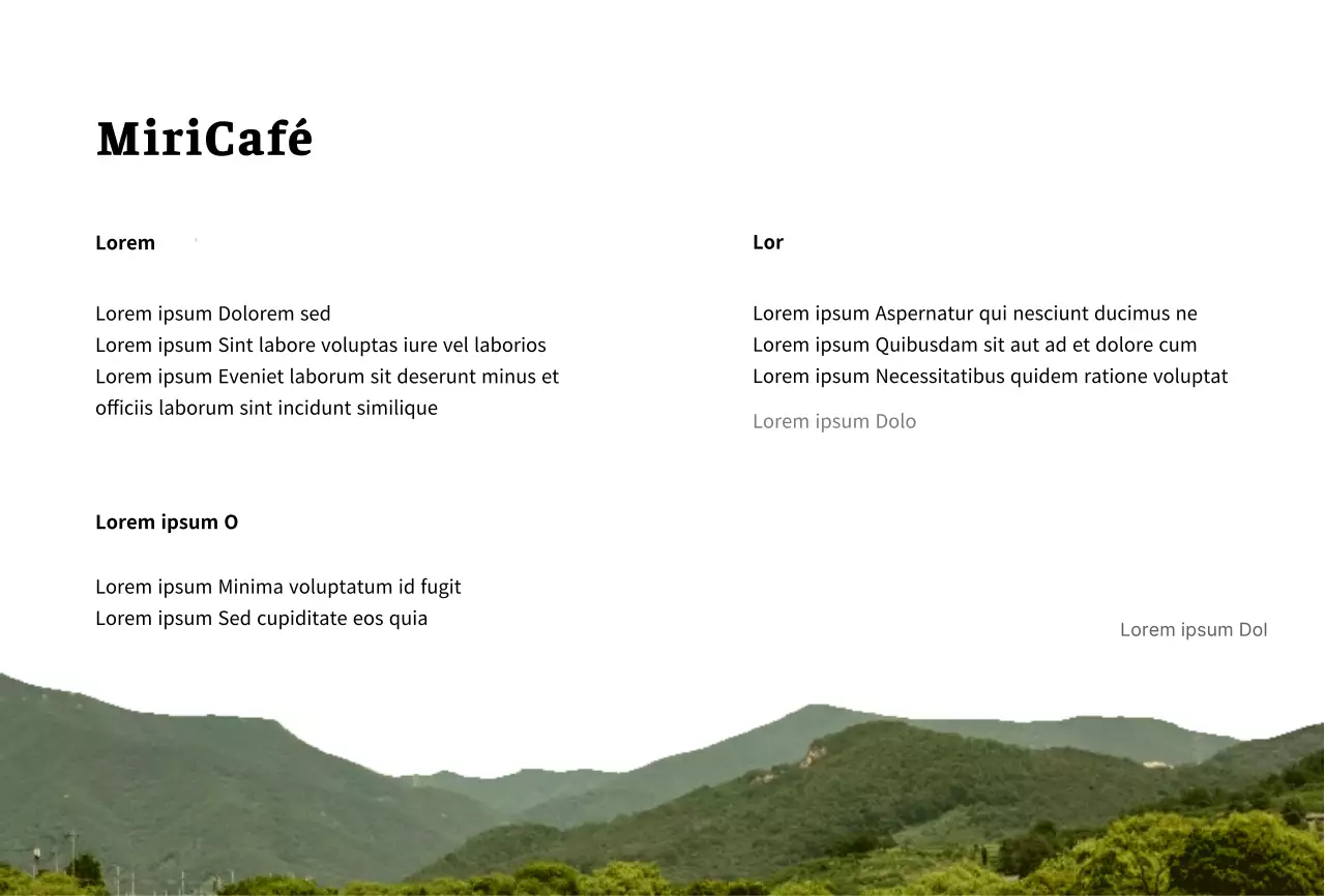 Presentamos una cafetería con un concepto limpio y natural