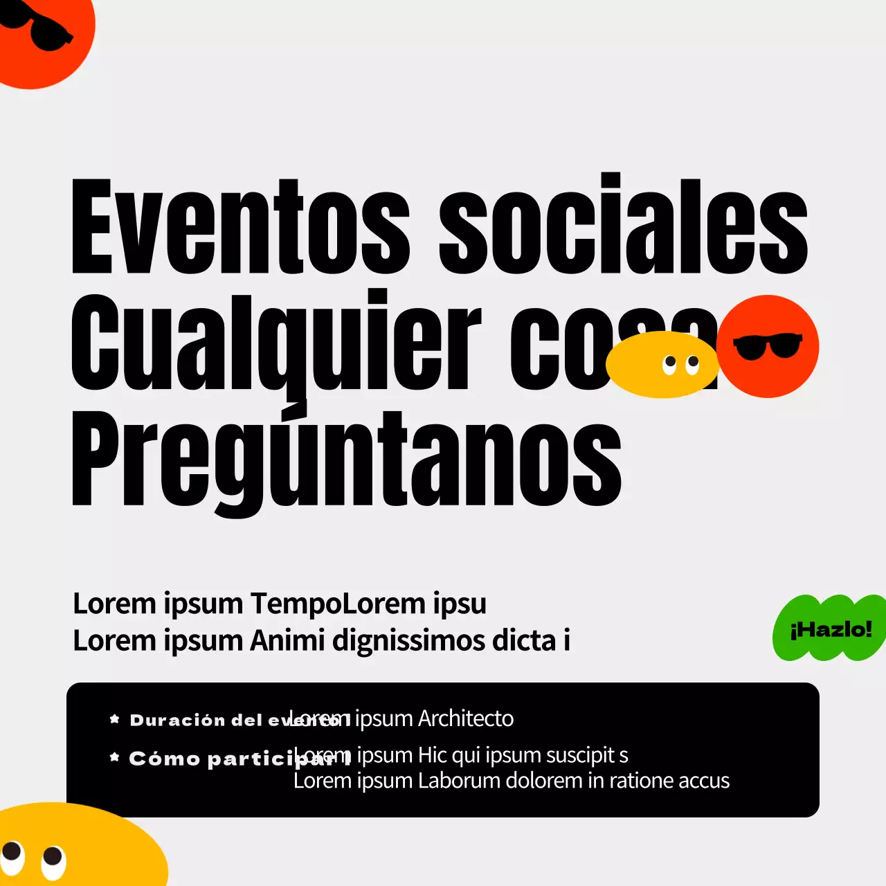 Ferias de empleo en línea con conceptos coloridos y simpáticos