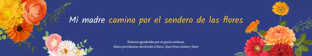 La madre y el padre, Hee-yeon Ko, crean ilustraciones de ramos de flores de vivos colores y caligrafía para cumpleaños.