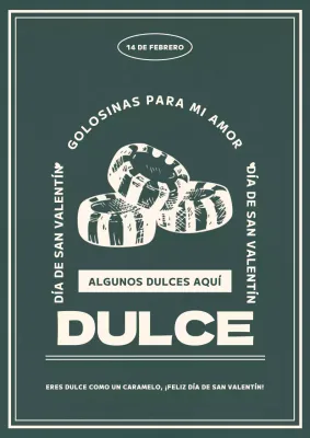 Día blanco en verde y beige