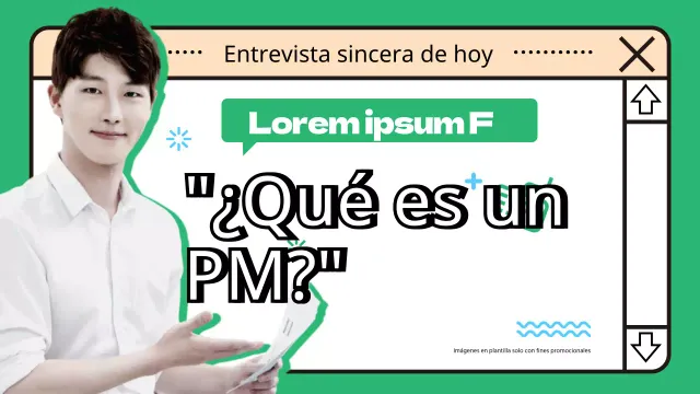 Entrevista en un tema verde y limpio de Internet