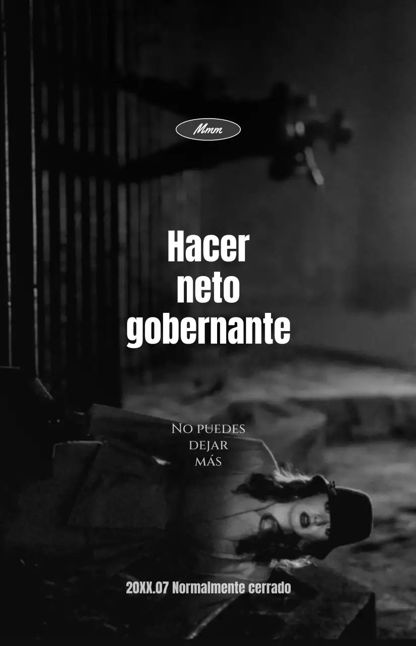 Un recuerdo en blanco y negro inspirado en las películas de suspense