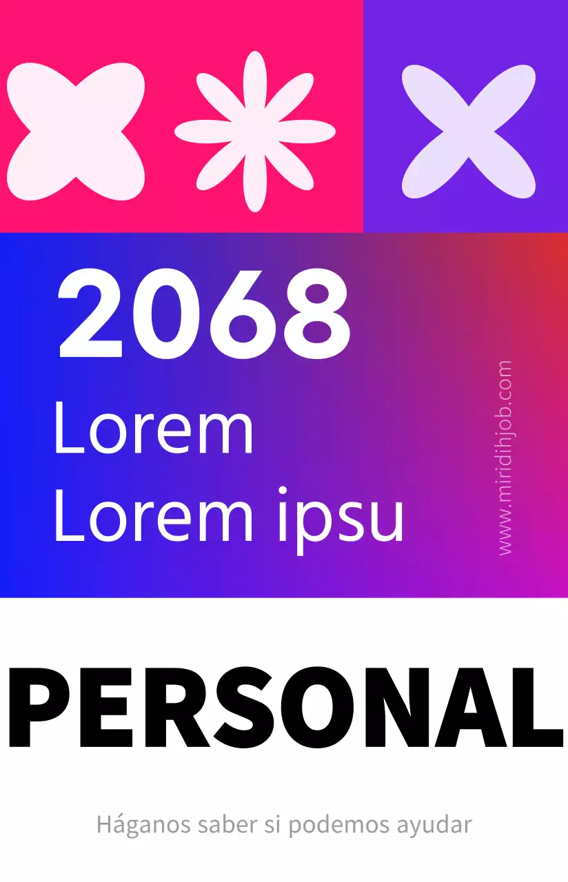 Tarjetas de personal de ferias de lujo