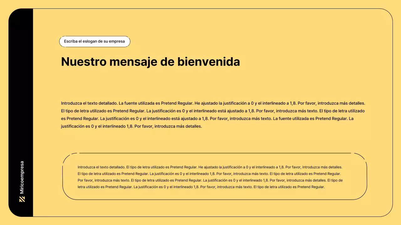 Ilustración empresarial de líneas sencillas y color amarillo