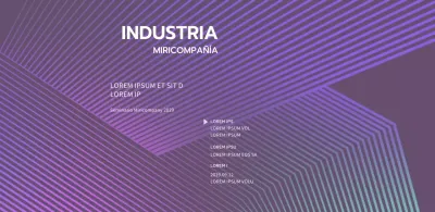 Seminario de negocios con degradado gráfico morado y negro