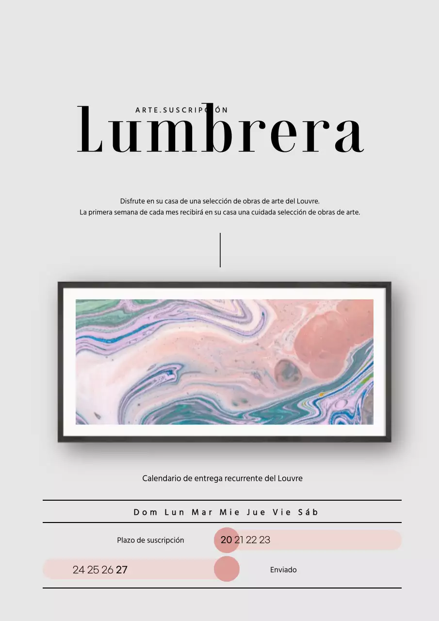 Resalte las imágenes en gris para promover la entrega recurrente