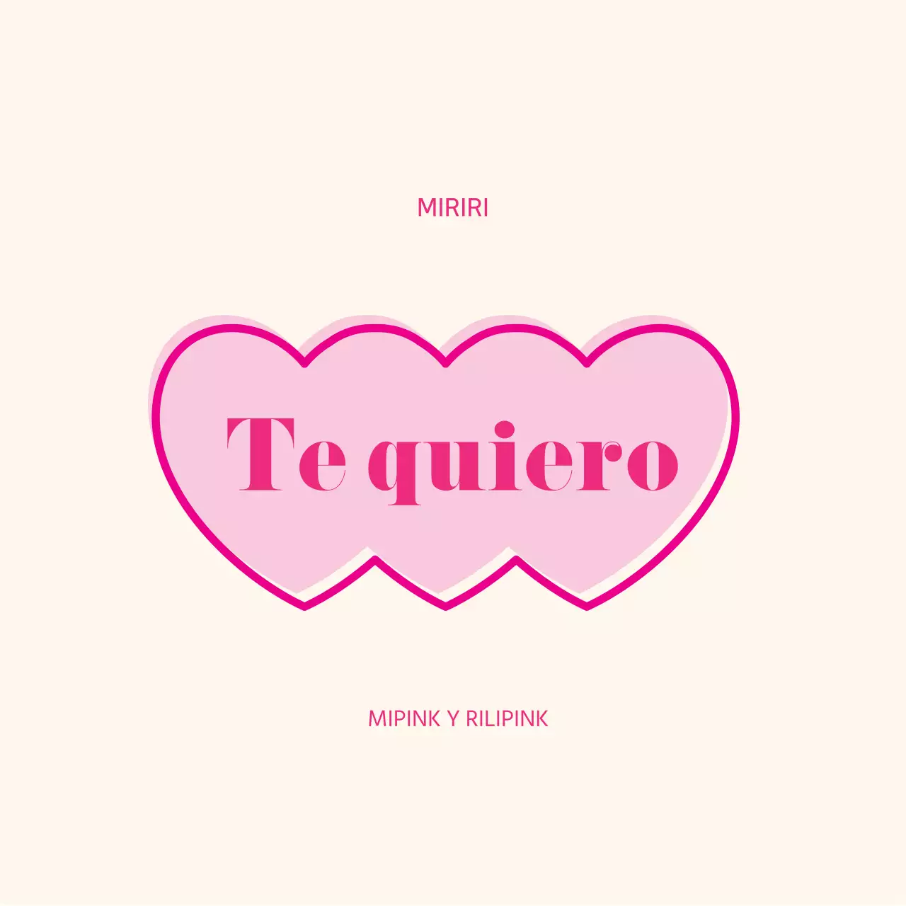 Diseño juvenil con corazones rosas y un aire adolescente