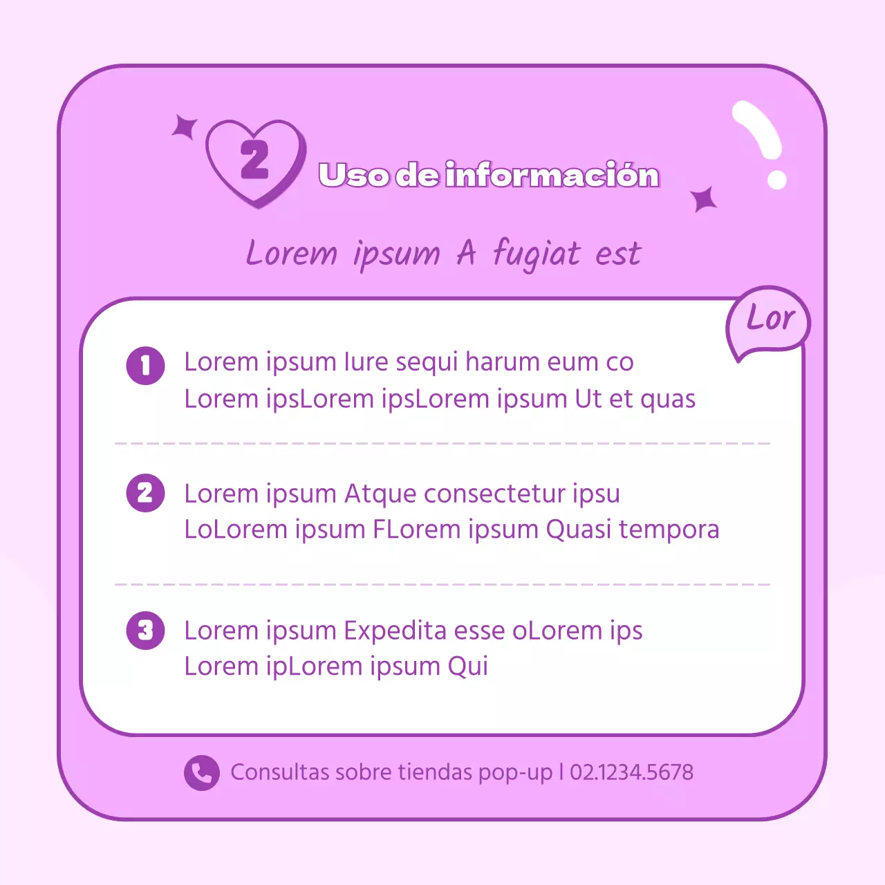 Una tienda pop-up con un bonito concepto de máquina recreativa morada