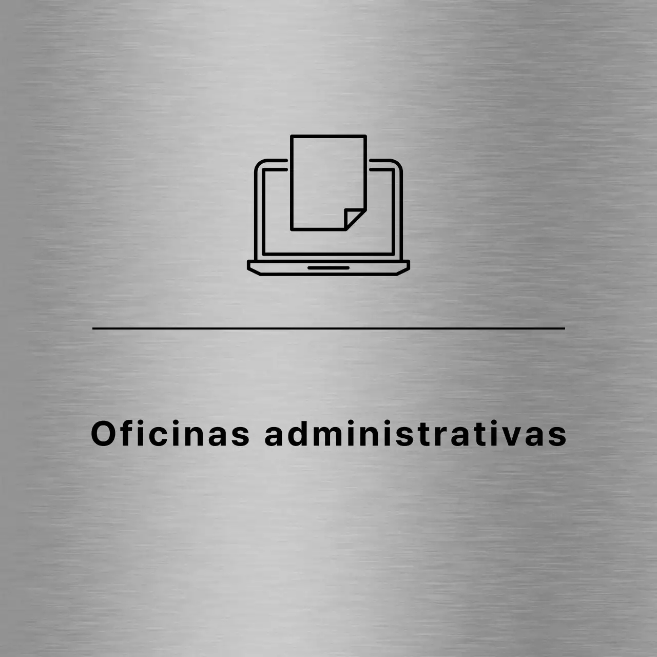 Cada topónimo con un sencillo icono de línea negra relacionado con la escuela