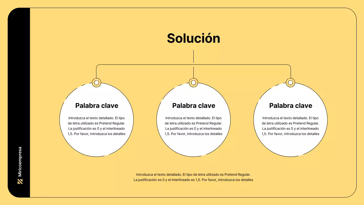 Ilustración empresarial de líneas sencillas y color amarillo