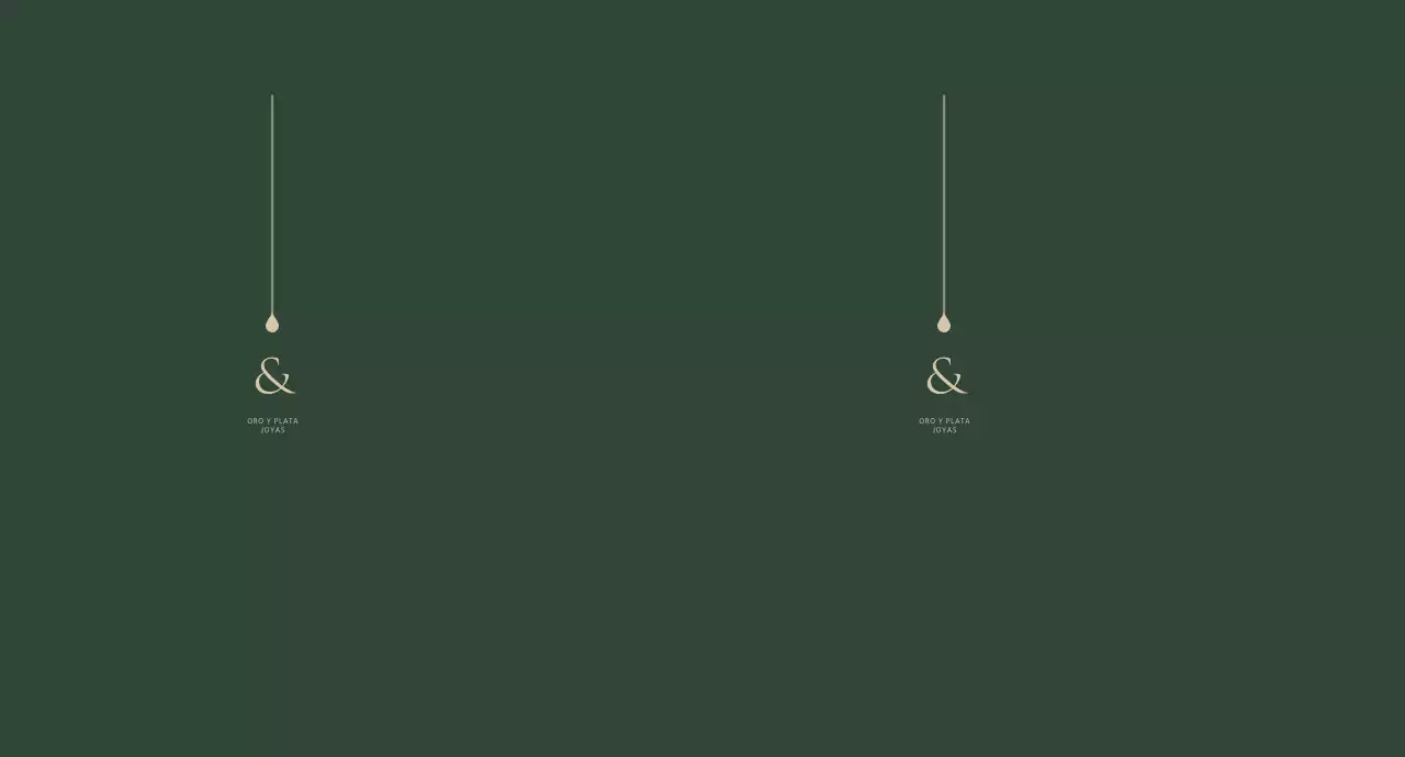 Bolsa verde para joyas