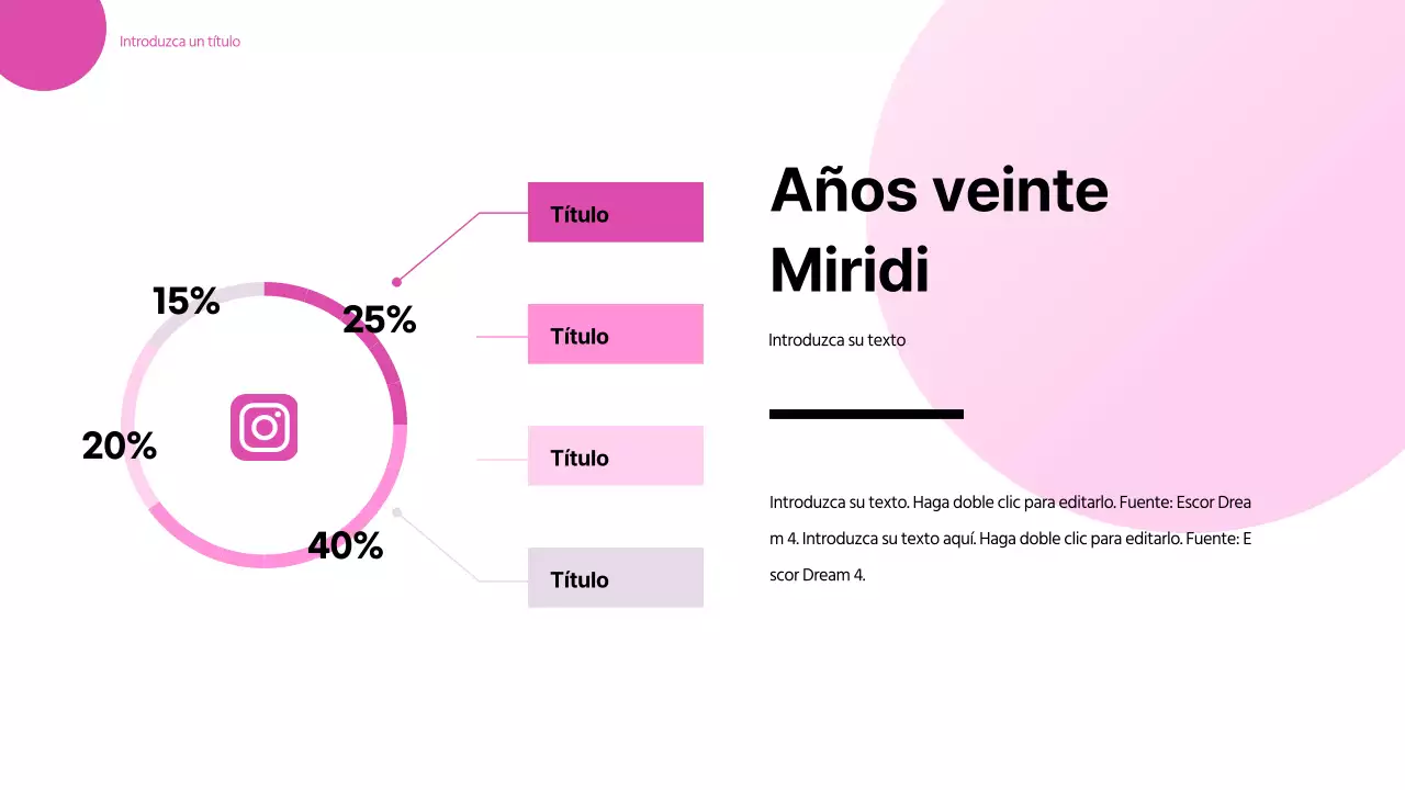 Infografía rosa y alegre sobre los donuts de cosméticos