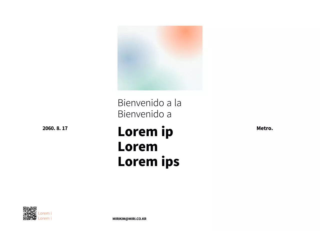 Orientación comercial de gradiente simple