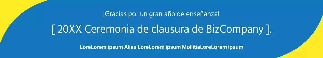 Ceremonia de clausura