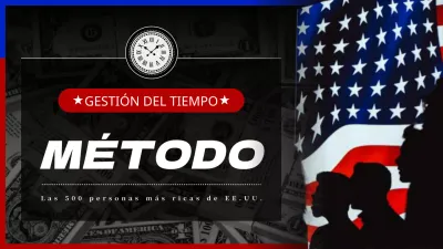 Cómo gestionan su tiempo los ricos de azul y rojo