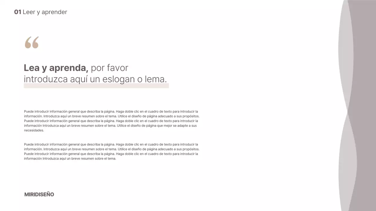 Introducción al programa de lectura temática de Brown