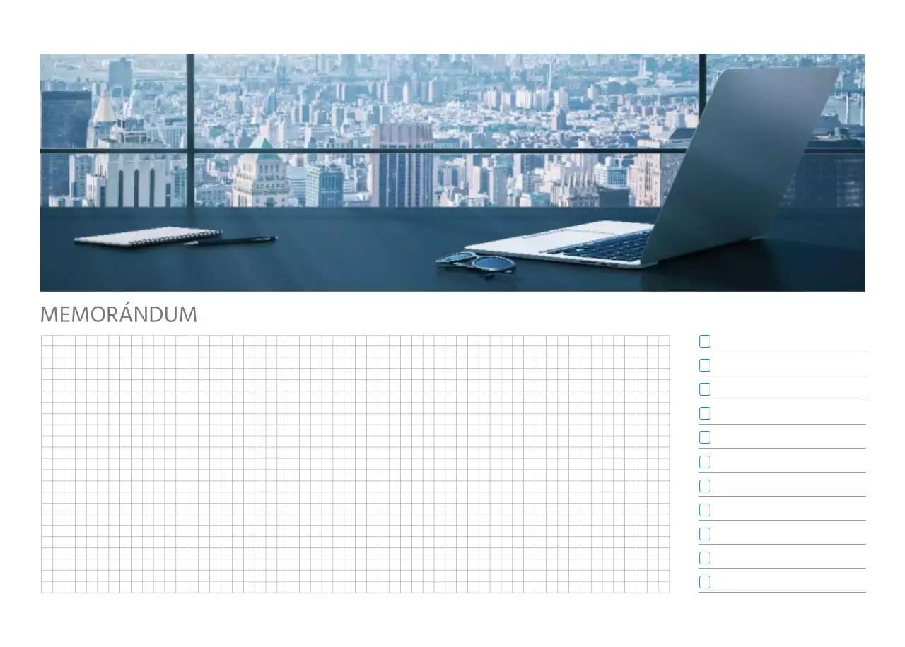 Calendario de empresa blanco y sencillo