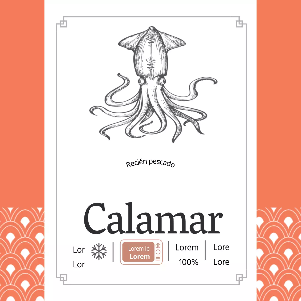 Marisco Calamar salvaje