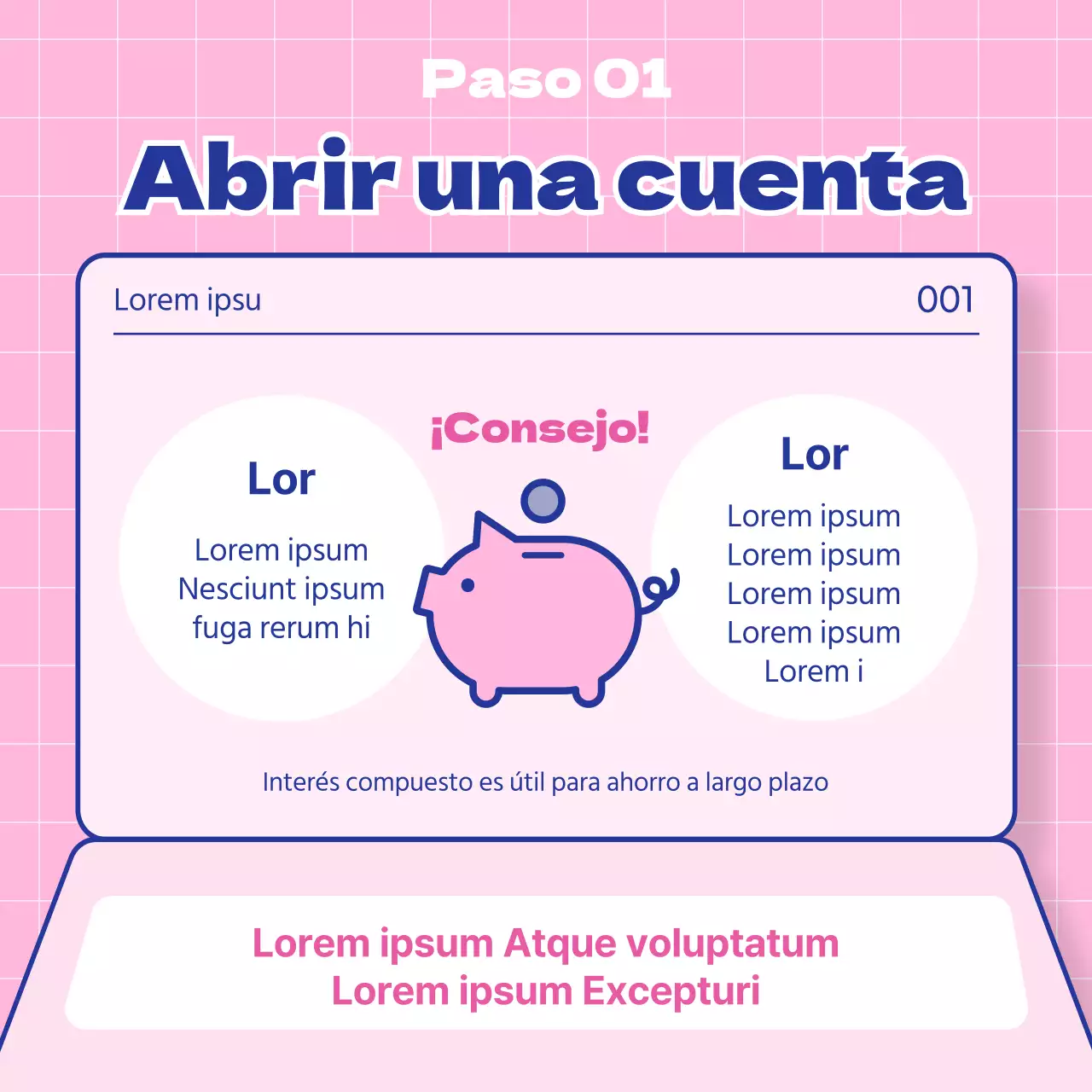 Enseñar a los niños a administrar el dinero de sus impuestos rosas y azules