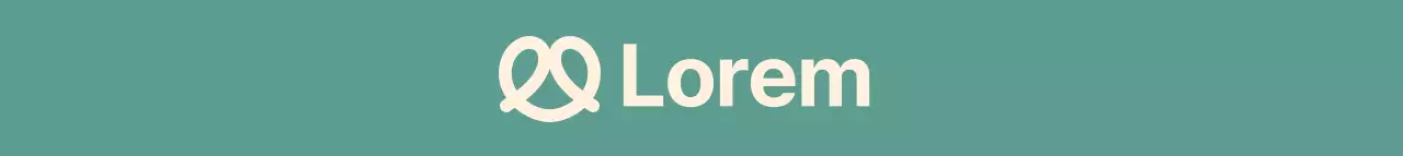 Promueva una cafetería limpia con un esquema de colores y un logotipo discretos.