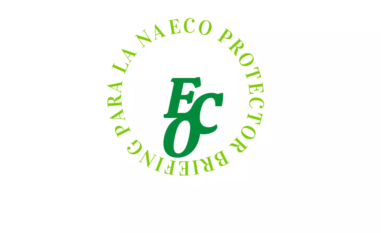 Promocione su certificación ecológica con un sencillo texto verde