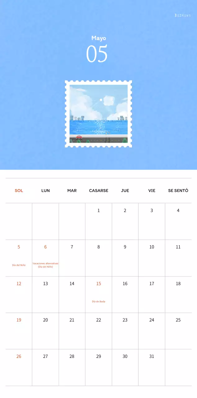 Ilustraciones de sellos con un concepto cálido