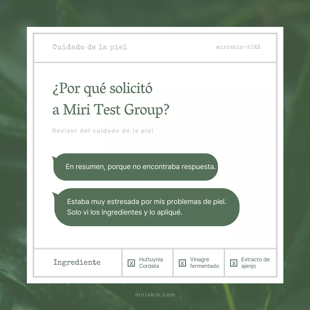 Crítica de Green's Organic Cosmetics