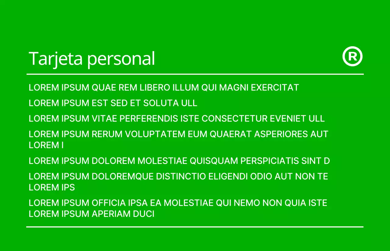 El personal del evento Eco Green Life con el concepto de una pegatina de mensajería verde lima y blanca.