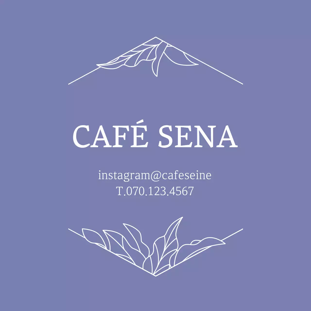Malva Simple Illustrated Cafe