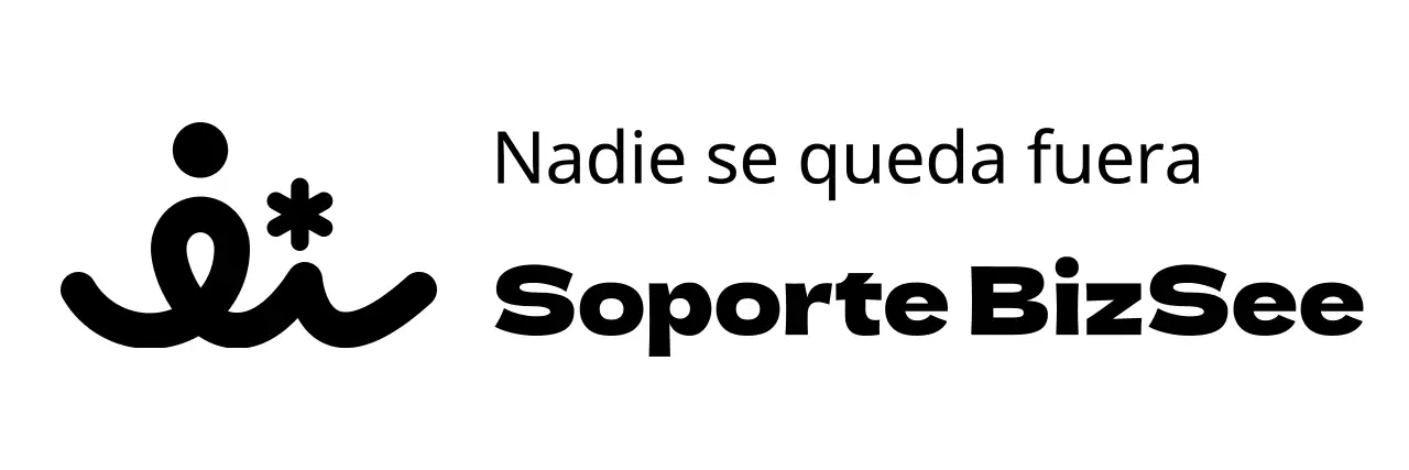 Promocione su servicio de asistencia al sector público con un logotipo de símbolo humano simplificado en negro